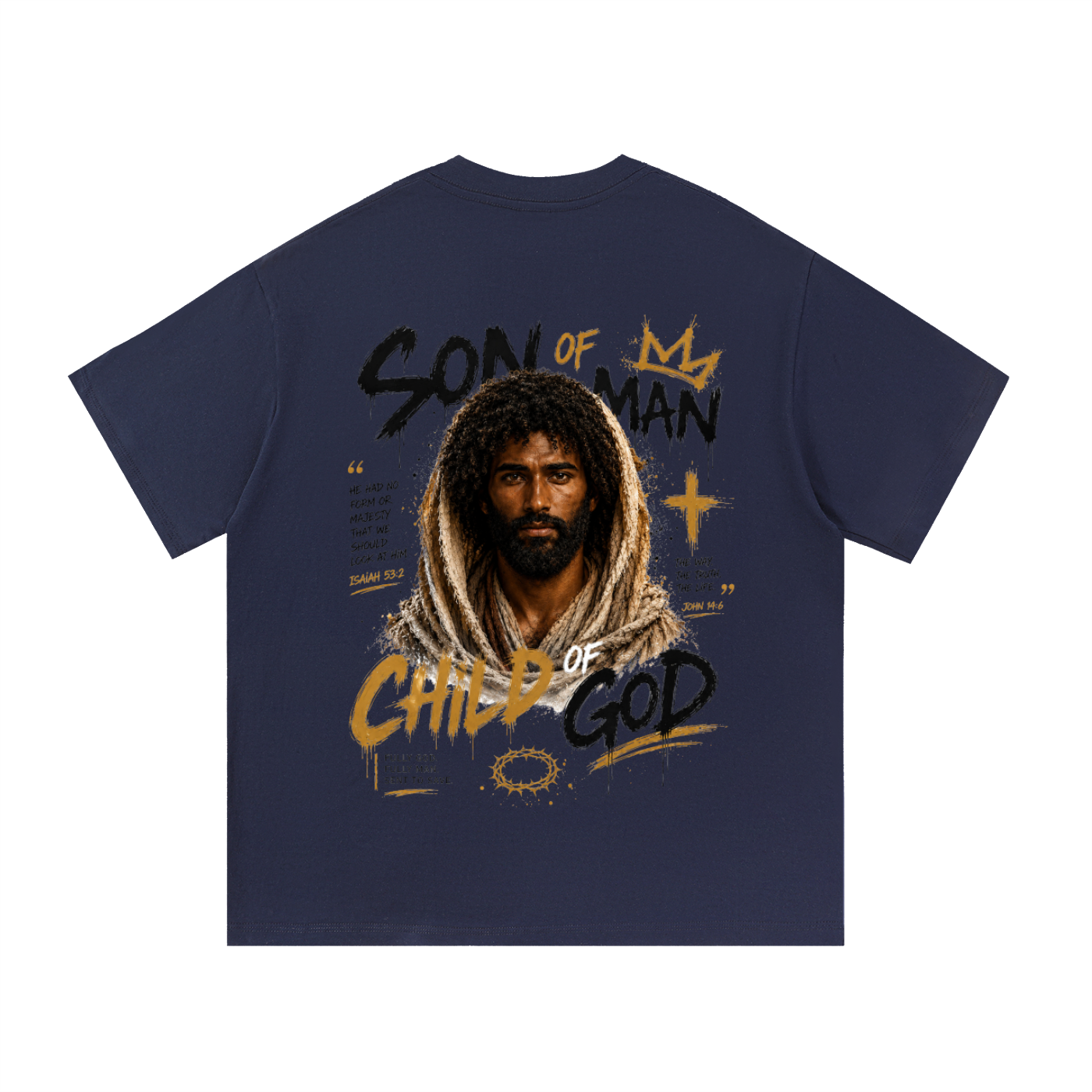 Son of Man, Child of God Essential Cotton T-Shirt
