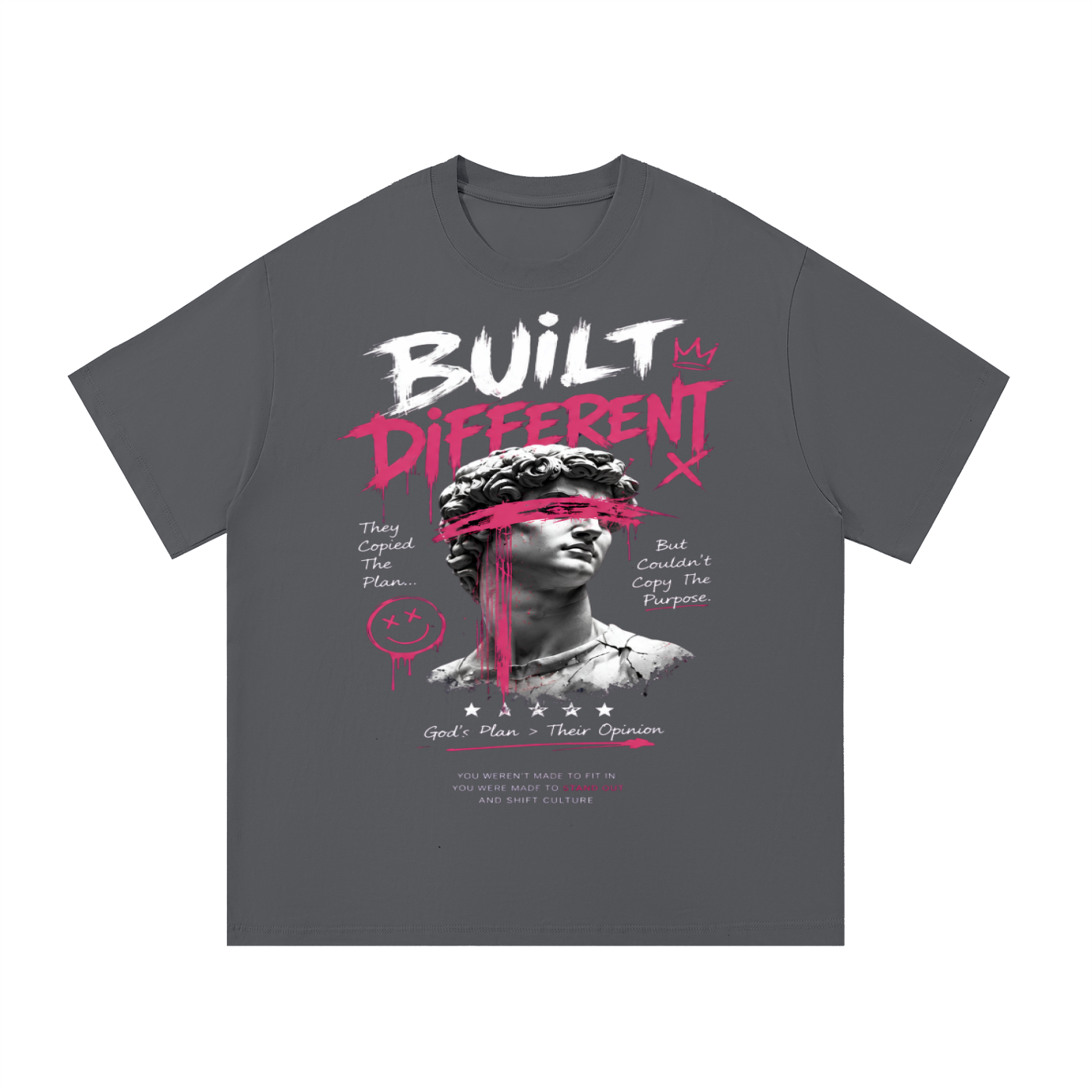 Built Different Essential Cotton T-Shirt
