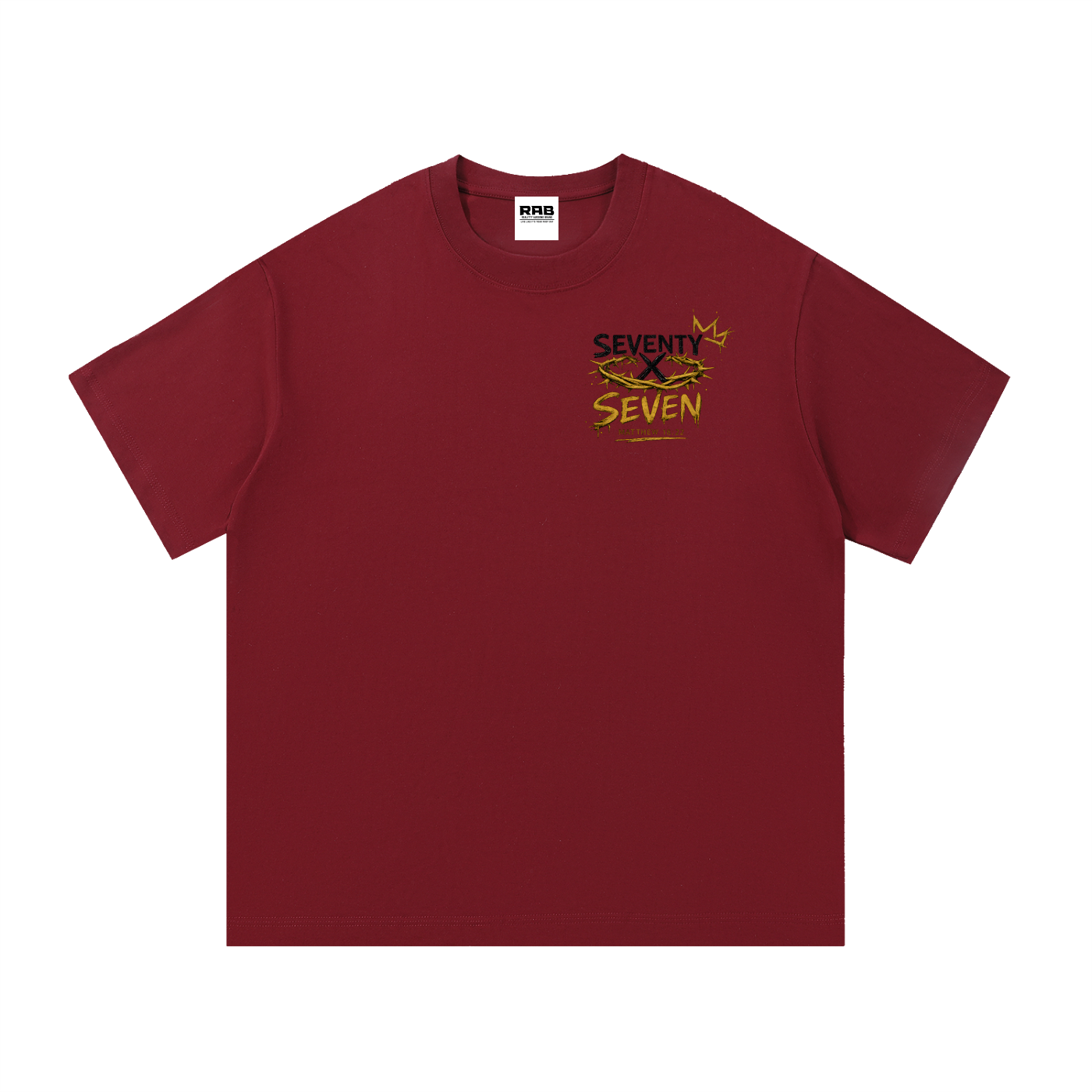 490 Forgiveness Essential Cotton T-Shirt