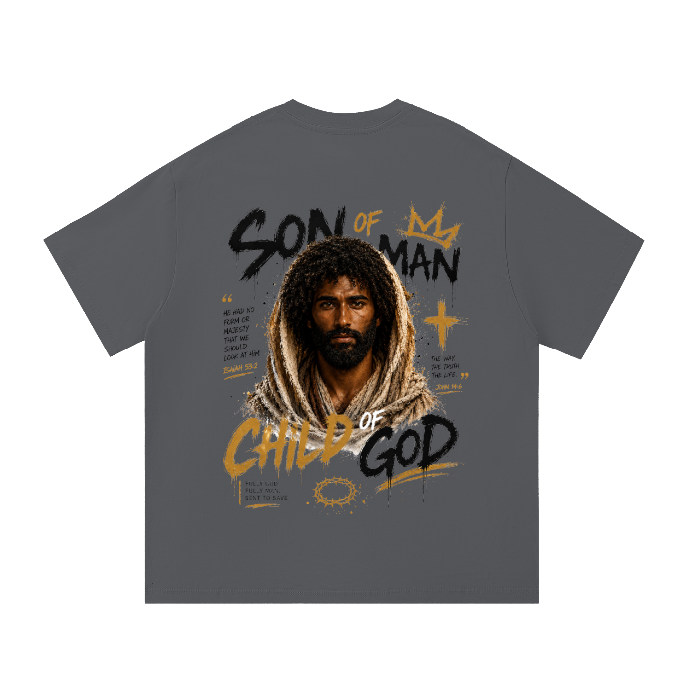 Son of Man, Child of God Essential Cotton T-Shirt