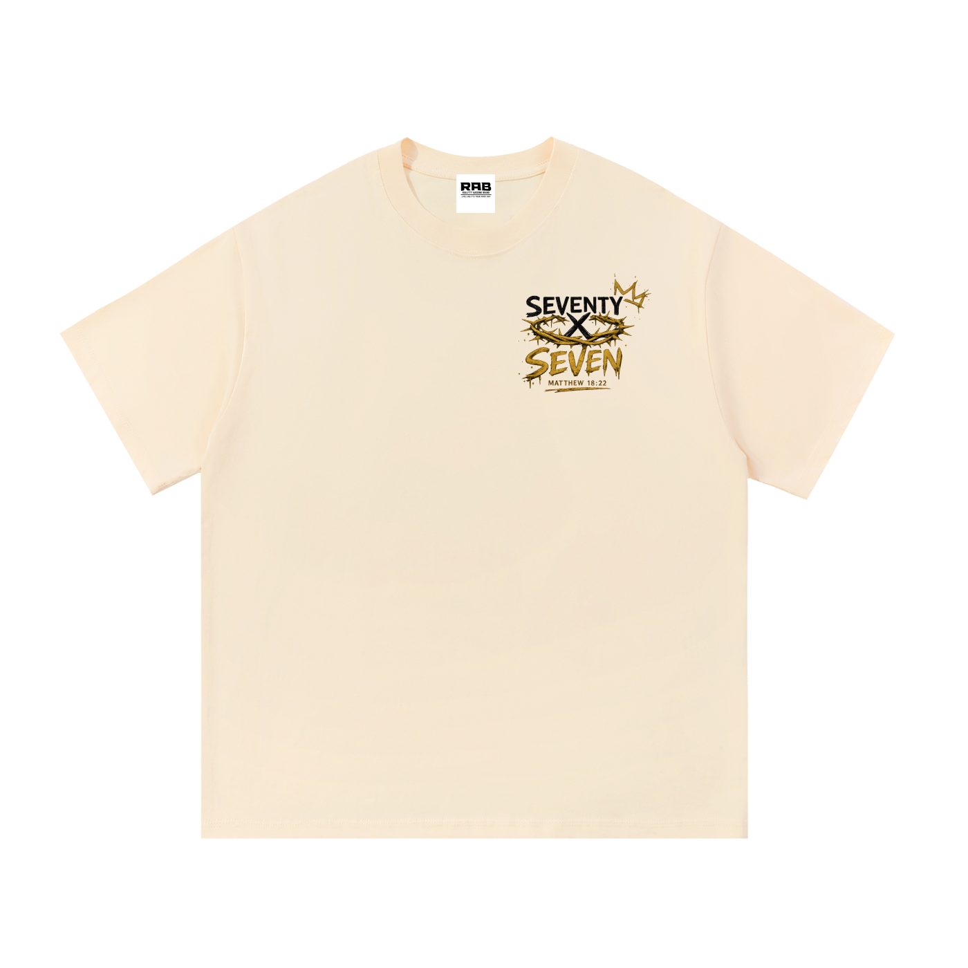 490 Forgiveness Essential Cotton T-Shirt