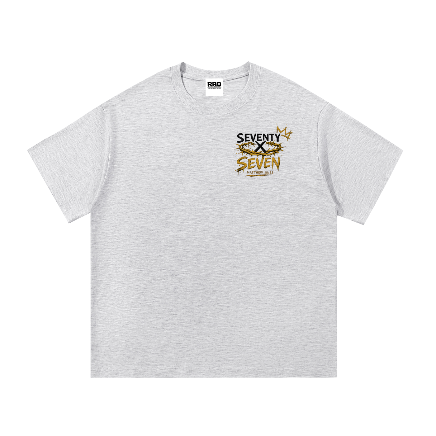 490 Forgiveness Essential Cotton T-Shirt