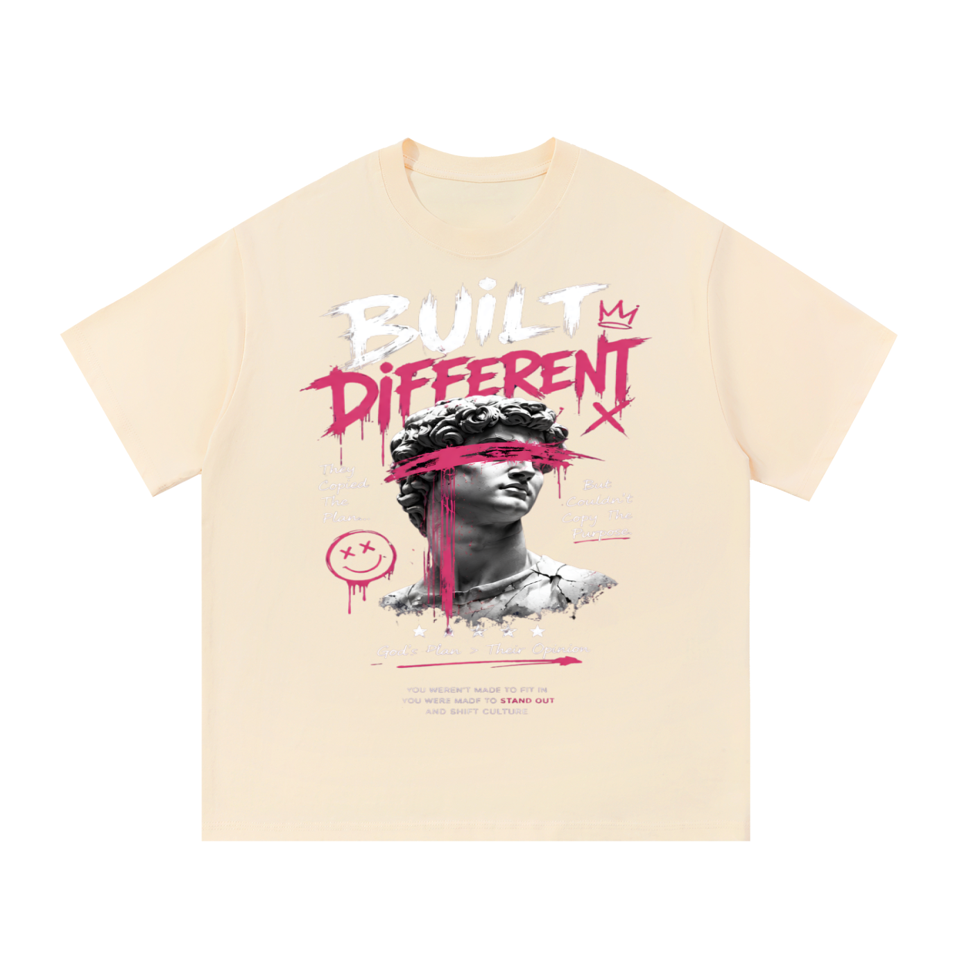 Built Different Essential Cotton T-Shirt