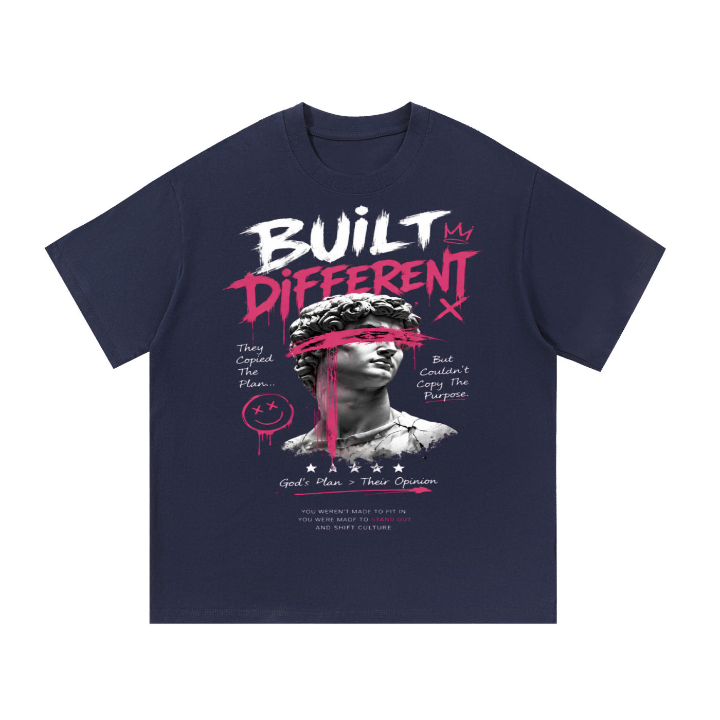 Built Different Essential Cotton T-Shirt